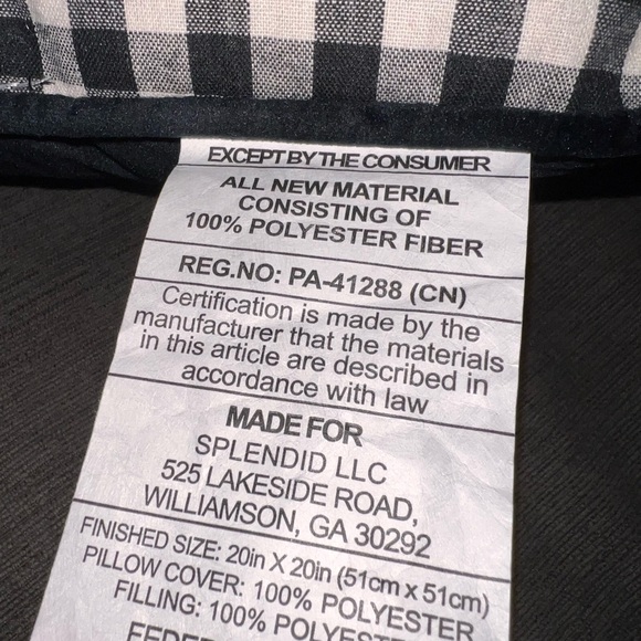 NWT 2022 release 🎃 Gnome BOO Throw Pillow 20” Orange 🍂 Fall Halloween - Picture 5 of 5